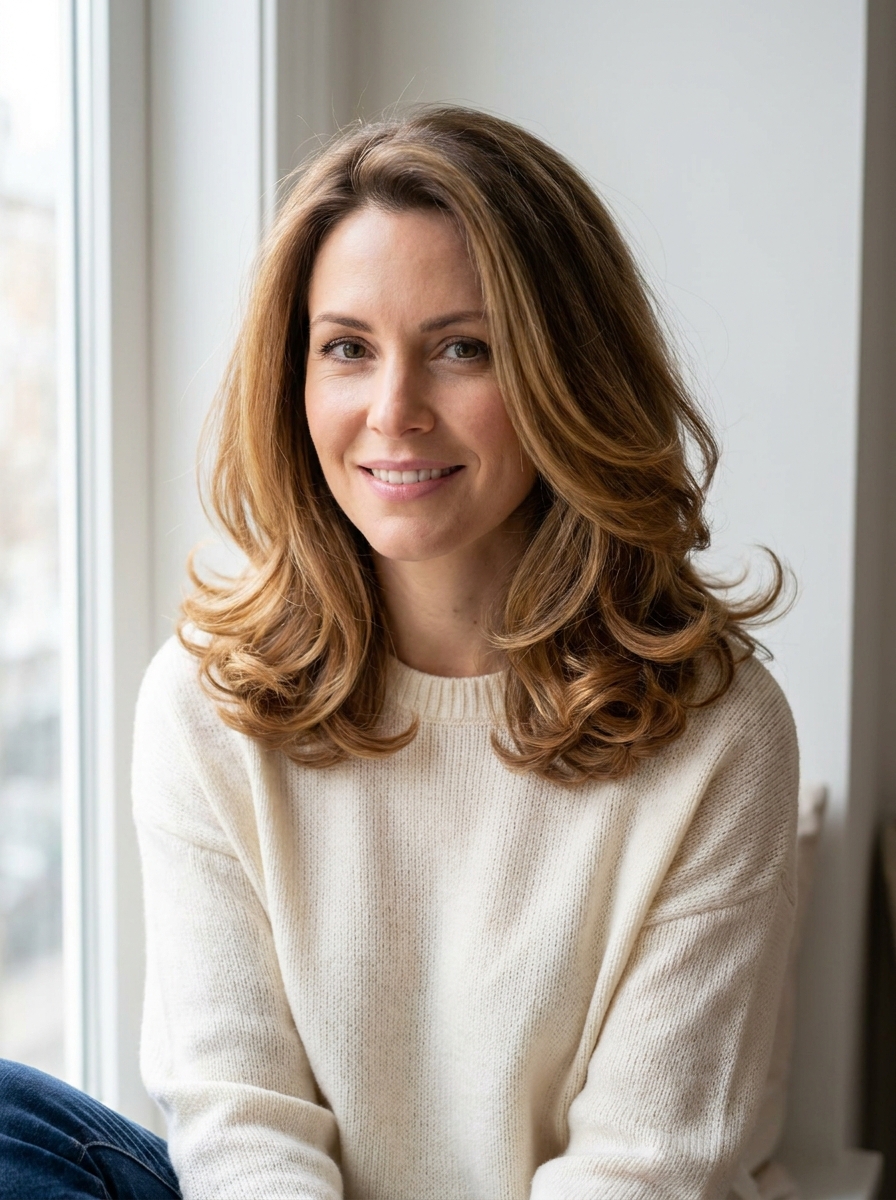 Blowout Lob als Blowout Hairstyles Inspiration 2026
